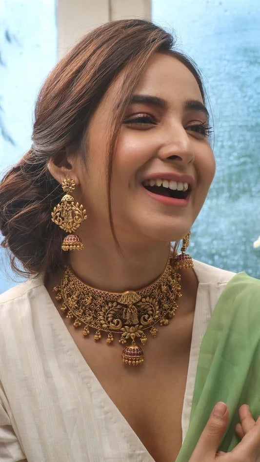 Haram Minimal Geo Gold Necklace"