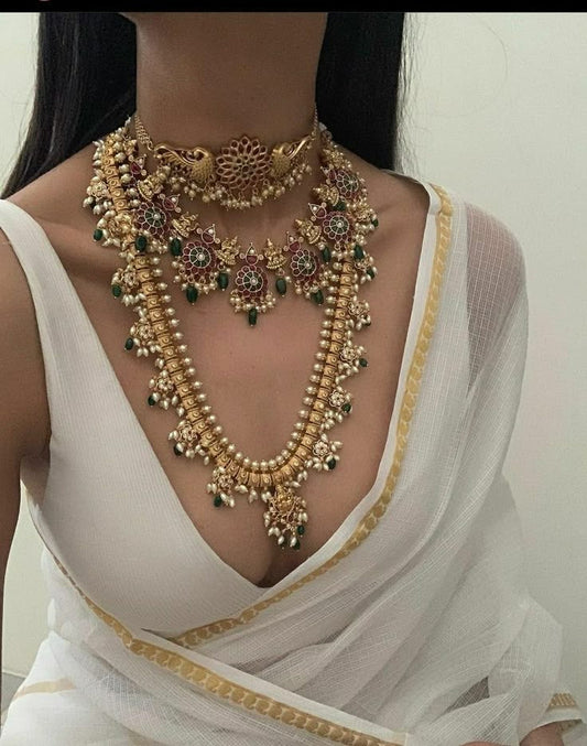 Haram Glam Sapphire Midnight Necklace