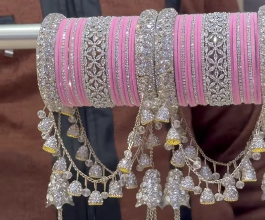 Beautiful Bangles For You With AD and CZ Work