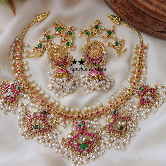 Kemp and Moti Shine Necklace Set